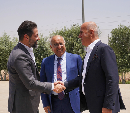 A visit by The Deputy Prime Minister of Kurdistan Regional Government - Iraq, Mr. Qubad Talabani to Rasan Food Complex