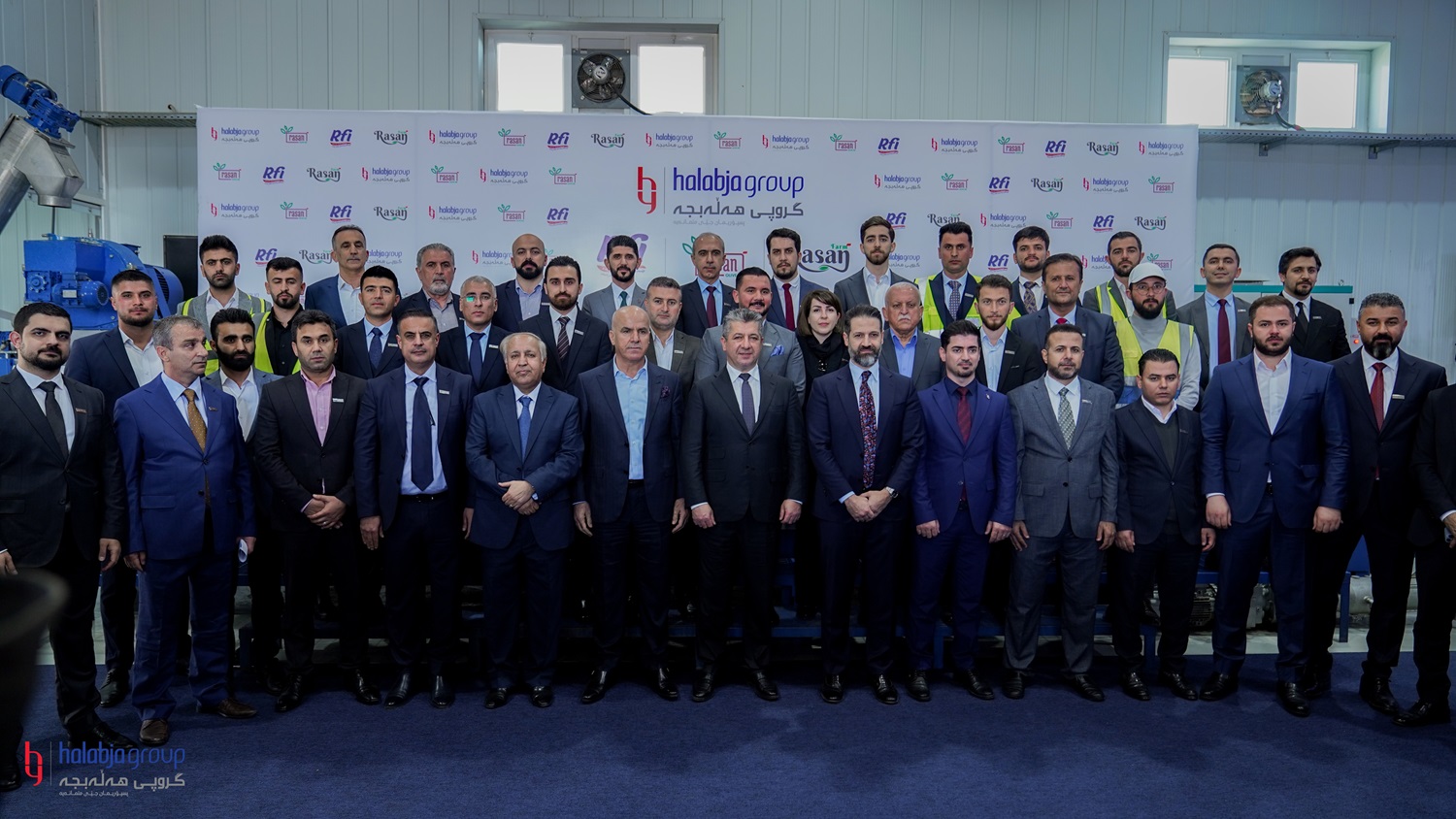 Prime Minister, Masrour Barzani, vists Rasan Food industry complex