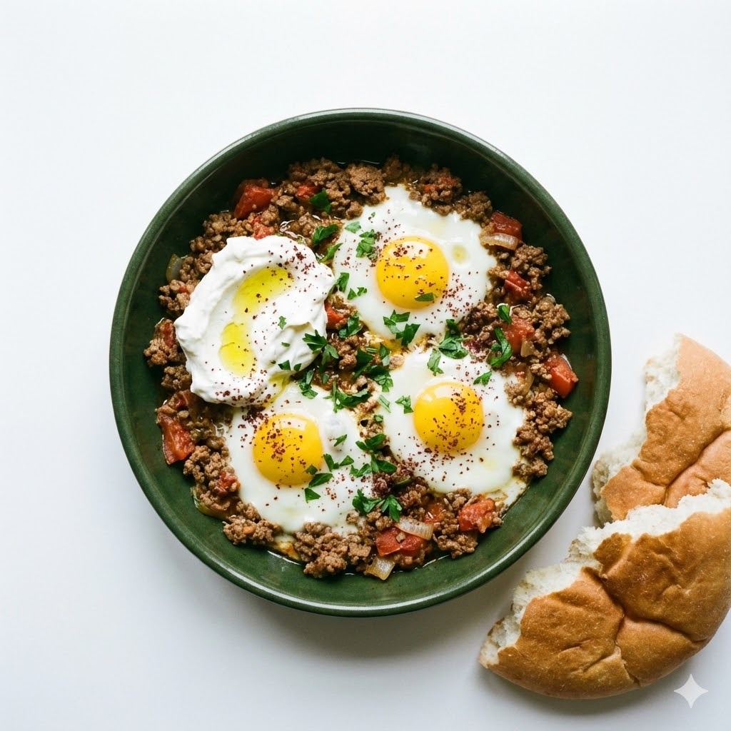 Classic Iraqi Makhlama with Labneh